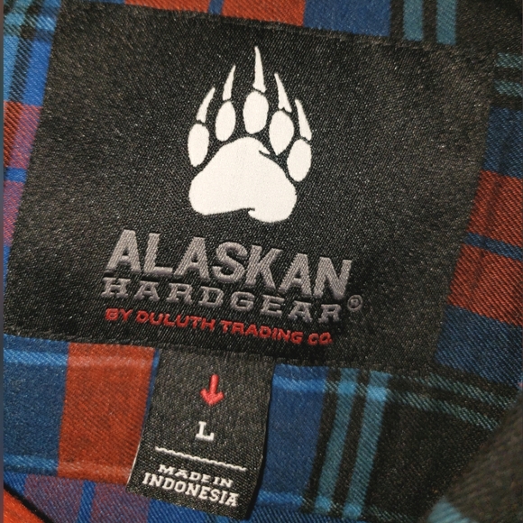 Duluth Trading Co Alaskan Hardgear Boars Nest Flannel - Picture 6 of 9